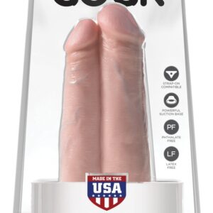King Cock Two Cocks Flesh