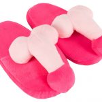 Papuče "Penis" ružové