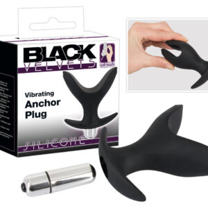 Black Velvets Vibrating Anchor Plug análny rozťahovák