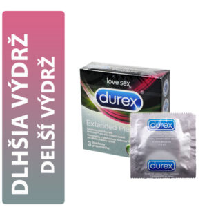 Durex Extended Pleasure krabička 3 ks