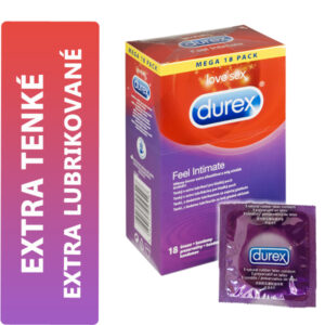 Durex Feel Intimate krabička SK distribúcia 18 ks