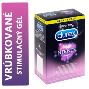 Durex Intense Orgasmic krabička SK distribúcia 16 ks