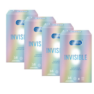 Durex Invisible Superthin (Extra Sensitive) krabička  64 ks