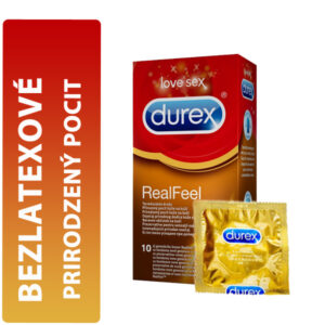 Durex Real Feel krabička SK distribúcia 10 ks