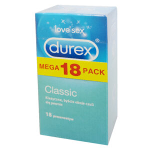 Durex Classic krabička SK distribúcia 18 ks