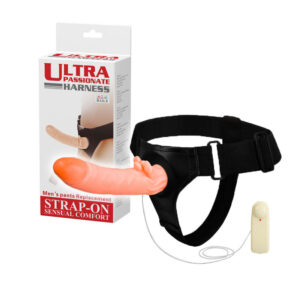 Lybaile Ultra Passionate Harness Strap-on s vibráciami