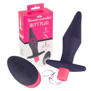 Remote Controlled Butt Plug vibračný análny kolík