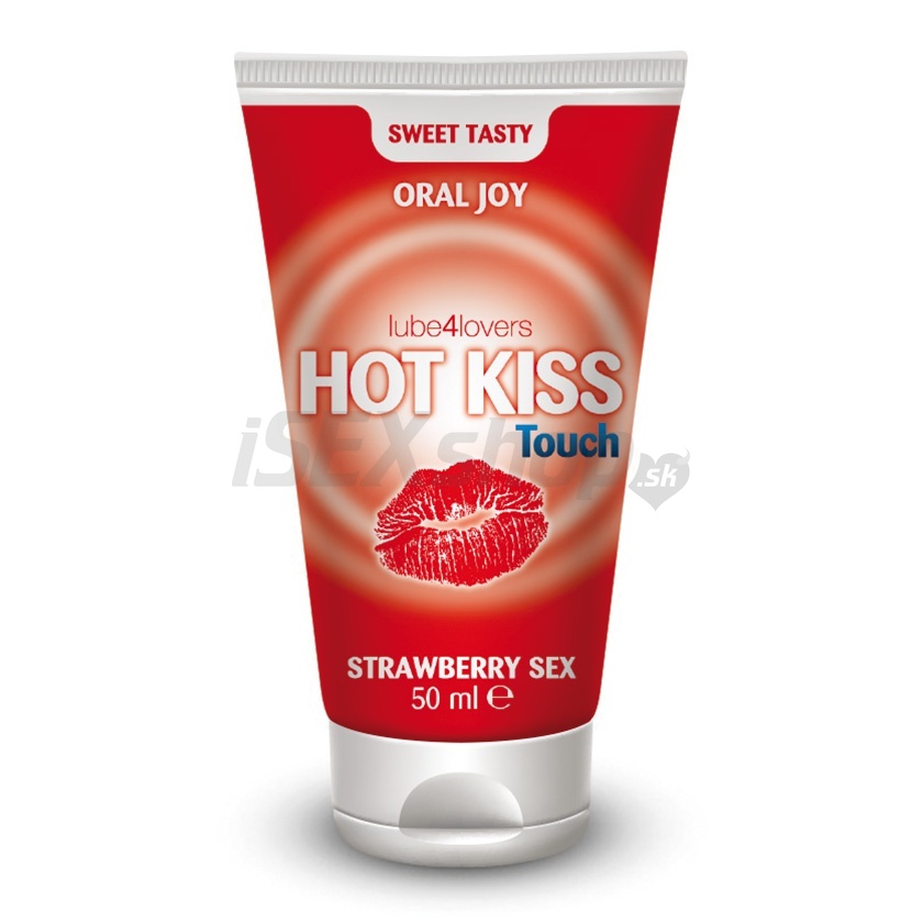 oralny-gel-hot-kiss-jahodovy-50-ml-4448 Hot Kiss Jahodový gél 50 ml – Obrázok 1