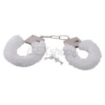 Furry Handcuffs White