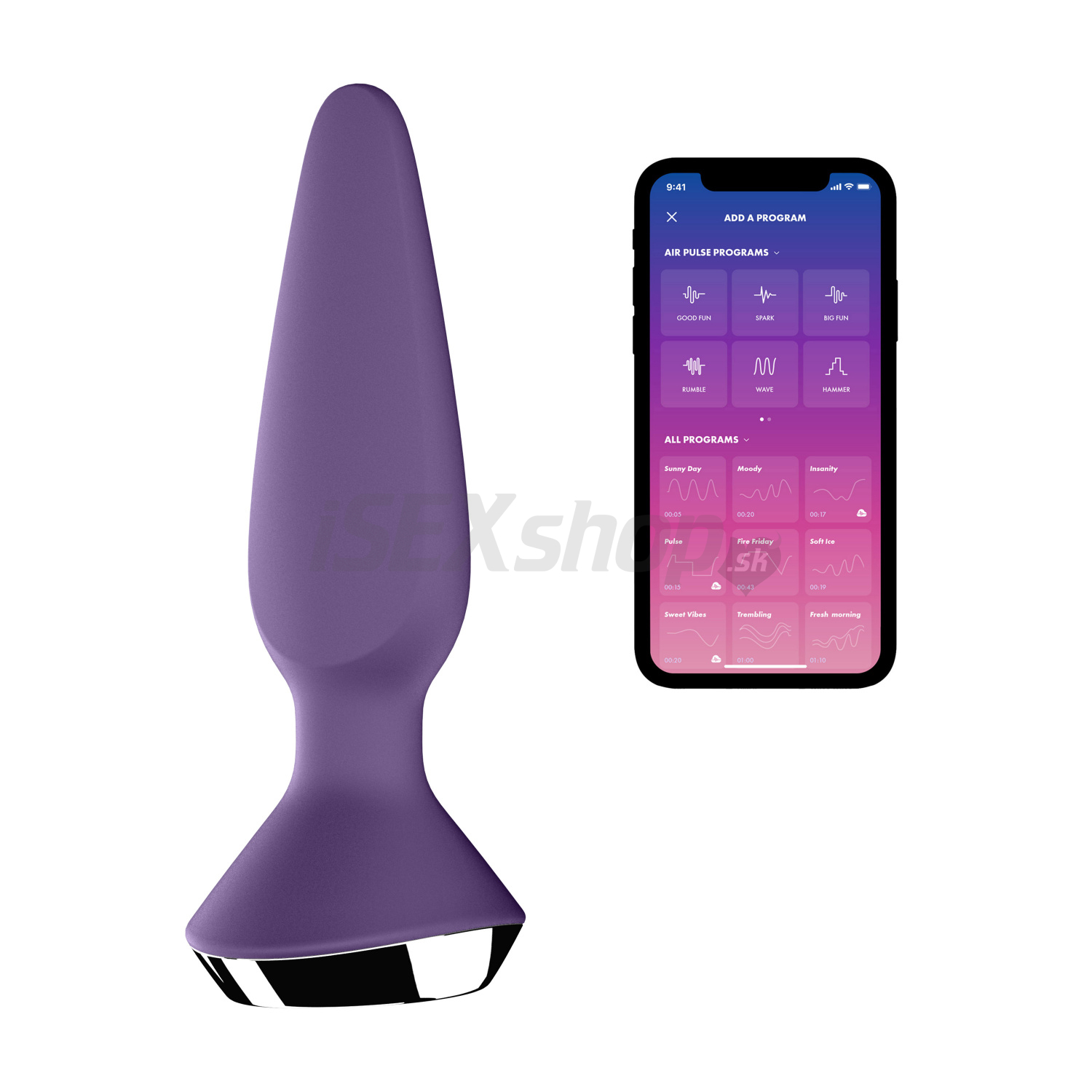 satisfyer-plug-ilicious-1-fialovy-c4d5218 Satisfyer Plug Ilicious 1 – Obrázok 1