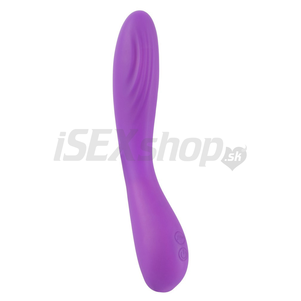 sweet-smile-nabijatelny-vibrator-silikonovy-fialovy-4c34831 Sweet Smile nabíjateľný ohybný silikónový vibrátor fialový – Obrázok 1