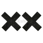 Lesklá nálepka na bradavky - X