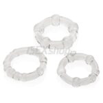 You2Toys Get Hard - krúžky na penis číre