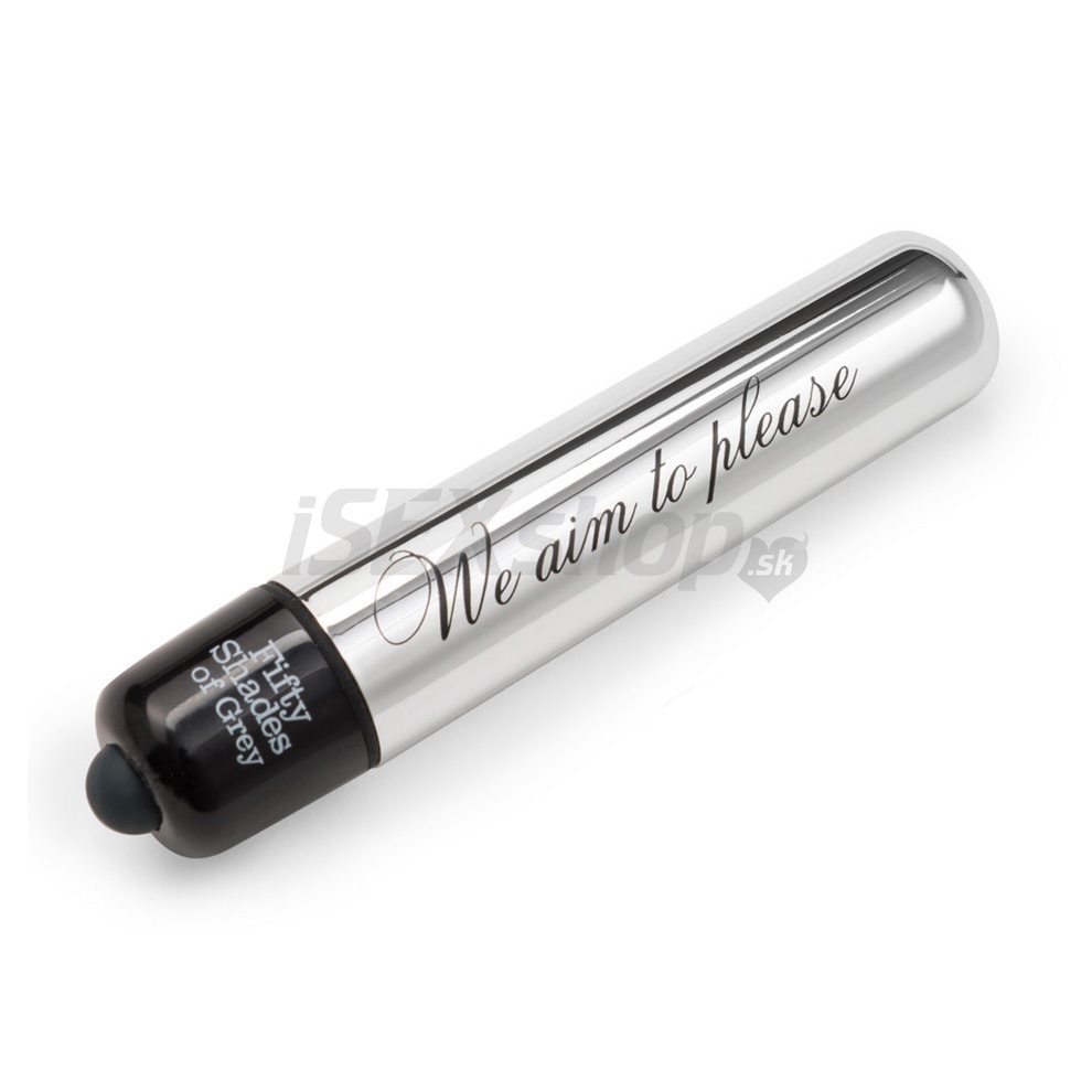 we-aim-to-please-vibracne-vajicko-detail-7777 Fifty Shades of Grey Aim to Please - Vibrating Bullet – Obrázok 1