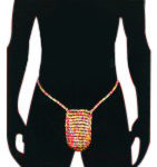 Pánske tangá z cukríkov Sweet Sladkosti Pre páry