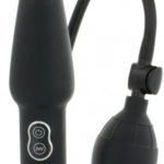 Vibračný análny kolík BLACK! Análne kolíky Pre ženy