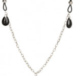 Retiazka na bradavky Onyx Štipce a svorky na bradavky Pre ženy