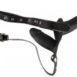 Pripínací penis Double Black Pripínacie penisy (strap-on) TOP 100 Bestsellerov