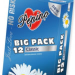 Pepino Classic – klasické kondómy (12 ks) Štandardné kondómy Pre páry