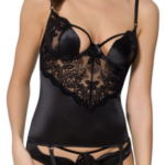 Čierny korzet Tonja