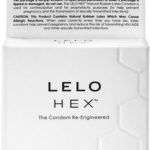 LELO Hex Original – klasické kondómy (3 ks) Luxusné kondómy Pre páry
