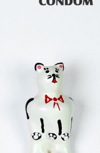 ERCO Cat žartovný kondóm Žartovné kondómy Pre páry