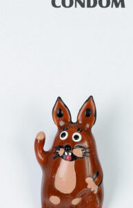 ERCO Hare žartovný kondóm Žartovné kondómy Pre páry