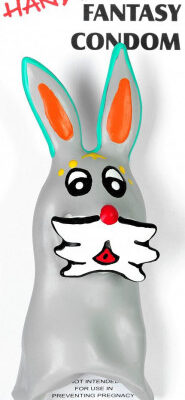 ERCO Rabbit žartovný kondóm Žartovné kondómy Pre páry