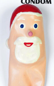 ERCO Santa žartovný kondóm Žartovné kondómy Pre páry