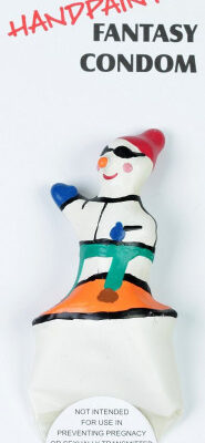ERCO Snowman žartovný kondóm Žartovné kondómy Pre páry