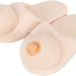 Papuče s prsami Plush Nippels Žartovné erotické predmety Pre ženy | Pre lesby