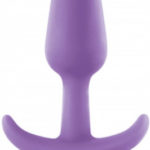 Análny kolík Purple Shining - malý Nevibračné análne kolíky Pre ženy