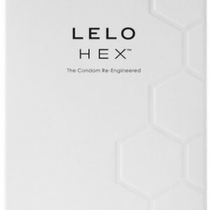 LELO Hex Original – klasické kondómy (12 ks) Luxusné kondómy Pre páry