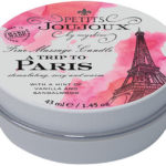 Masážna sviečka Paris Romance Masážne sviečky Pre páry