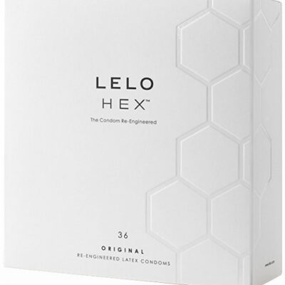 LELO Hex Original – klasické kondómy (36 ks) Luxusné kondómy Darčekový sprievodca | Erotické súpravy