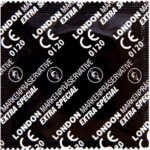 London Extra – zosilnené kondómy (1 ks) Extra bezpečné kondómy TOP 100