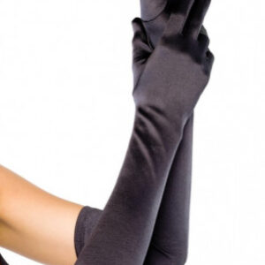 Saténové rukavičky Fingerprint