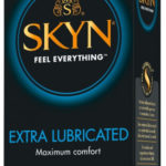 SKYN  Extra Lubricated – bezlatexové kondómy extra lubrikované (10 ks) Bezlatexové kondómy Pre páry