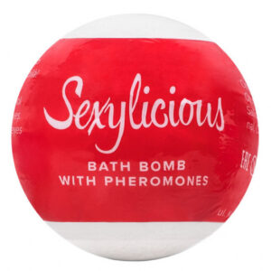 Obsessive šumivá bomba s feromónmi Sexylicious Do kúpeľa Darčekový sprievodca