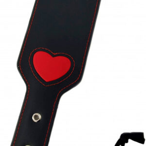 Kožená plácačka BlackRed Dôtky