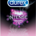 Durex Intense Orgasmic – vrúbkované kondómy (16 ks) Kondómy s vrúbkami a výstupkami Pre páry