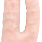 Realistické dildo Double Pleasure (18 cm) + darček ToyCleaner 75ml Dilda s prísavkou Viacnásobná stimulácia + darček Toy Cleaner
