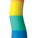 Dildo s prísavkou Rainbow Wave (17 cm) Dilda s prísavkou Pre ženy