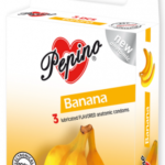 Pepino Banán – ochutené kondómy (3 ks) Ochutené kondómy Pre páry