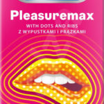 Durex Pleasuremax  vrúbkované kondómy (12 ks) Kondómy s vrúbkami a výstupkami Pre páry
