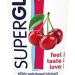 SUPERGLIDE čerešňový lubrikačný gél Cherry (75 ml) Orálne lubrikačné gély a oleje (s príchuťou) Pre páry