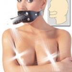 Kožený náustok s penisom Hard Cock Náustky Pre páry