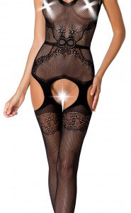 Sieťovaný overal Secret Romance Catsuity a erotické overaly Pre ženy