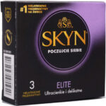 SKYN Elite – bezlatexové kondómy (3 ks) Bezlatexové kondómy Pre páry