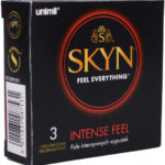 SKYN Intense Feel – bezlatexové kondómy (3 ks) Bezlatexové kondómy Pre páry